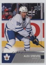 2021-22 Upper Deck AHL Alex Steeves #70 14sg