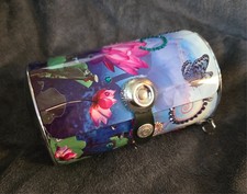Little Earth metal crossbody purse w/Swarovski crystals - missing strap