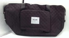 Travel Duffle Bag Deluxe 22x14x9 Weekender Black Carry On Luggage