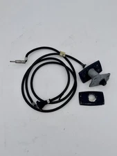 83-93 FORD MUSTANG FENDER MOUNT RADIO ANTENNA AERIAL BASE CABLE WIRE ASSY OEM