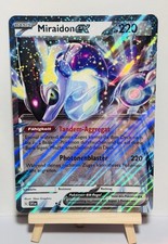 Pokemon Karte Miraidon EX SVI Jumbo XXL Karmesin und Purpur Deutsch Rare