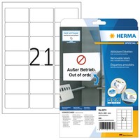 Herma Universal-Etiketten Special, 63,5 X 38,1 Mm, Weiß 1 Bis 40 Stk Spare 49%