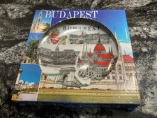 BUDAPEST HUNGARY Wall Decor Ceramics Collectible Plate 5&rdquo; Round IN OPEN BOX