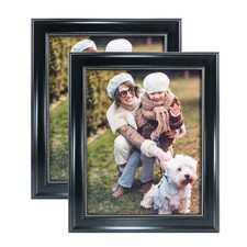 GraduationMall 8x10 Picture Frame, Real Glass, Wall/Table Display