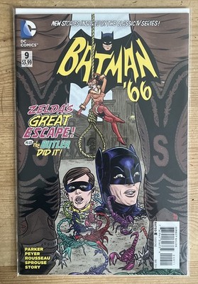Batman '66. DC Comics. May 2014. No 9. Carded. Never Read. Zelda s Great Escape