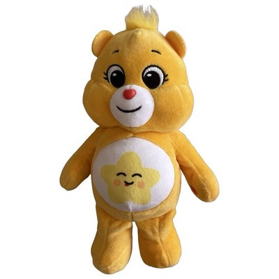 Care Bears Unlock the Magic Laugh-a-Lot Bear Yellow Plush 9  Basic Fun 2021
