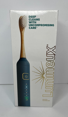 Sonic Electric Toothbrush for Adults - Bamboo Heads -Deep Ocean (Blue)
