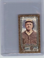 2025 Topps Allen & Ginter #7 Christy Mathewson Mini Gold Border