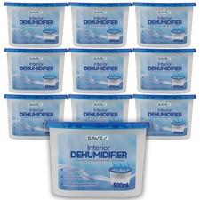 Dehumidifier 500ml Interior Damp Trap Mould Moisture Home, Caravan 5/10/20 packs