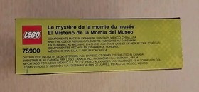 LEGO Scooby-Doo: Mummy Museum Mystery (75900) NISB***VIEW PICTURES***BOX DENT***