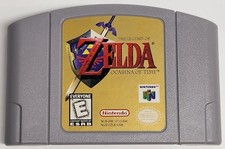The Legend of Zelda Ocarina of Time Nintendo 64 N64 1998 Authentic Tested Works