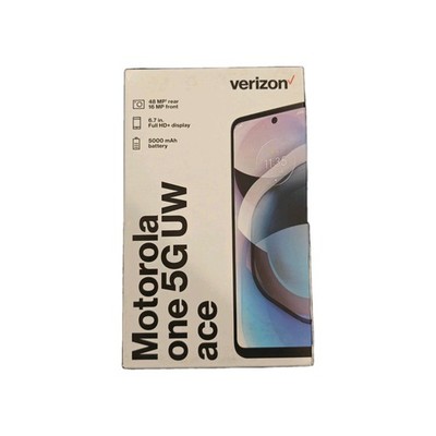 Motorola One 5G Ace - 64 GB - Gray (Verizon) Prepaid 