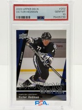2009-10 Upper Deck Young Guns GEM MT PSA 10 #202 Victor Hedman - Lightning RC