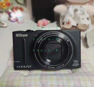 Nikon COOLPIX S8200 16.1MP 14x Optical Zoom Compact Digital Camera -Silver/Black