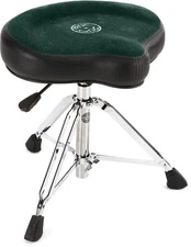 Rok-N-Soc Nitro Drum Throne with Saddle - Green