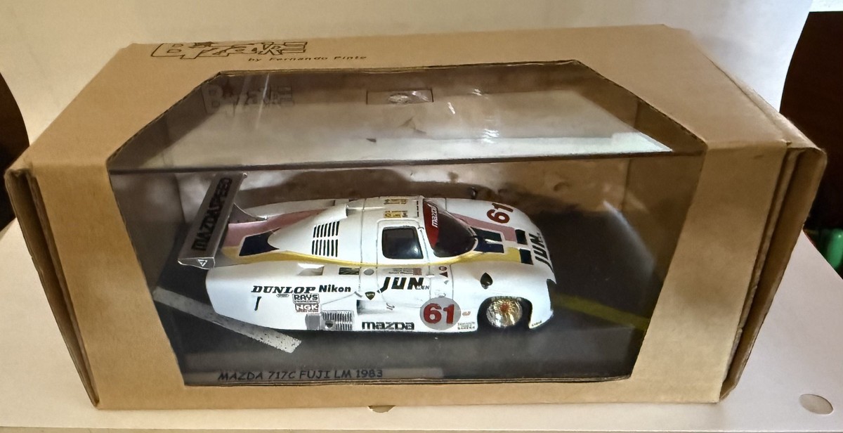 Bizarre BZ104 - 1/43 Mazda 717C #61 18th Le Mans 1983 NIB | eBay