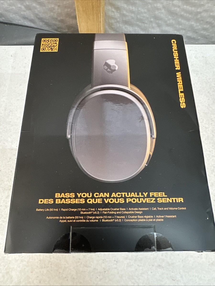 Skullcandy Crusher Wireless Headphones - Black for sale online | eBay