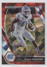 2021 Panini Prizm Draft Picks Red Ice Prizm Dazz Newsome #151 2l4