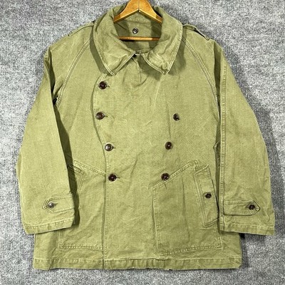 VINTAGE 40s WWII French Army Military M-38 M38 Jacket VINTAGE 40s WWII French Army Military M-38 M38 Jacket