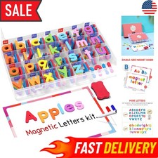 Colorful Magnetic Letters Set - 238 Pieces for Phonics and Literacy Skills