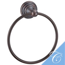 Fairmont Oil Rubbed Bronze Towel Ring Bath Hardware