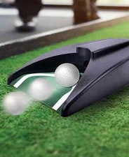 AdventureMen's Auto-Return Golf Practice Cup - Black--