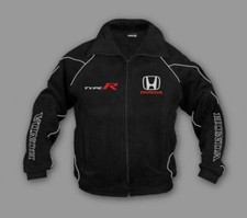 Giacca felpa uomo Honda Type-R Sport Racing nuova pile abbigliamento ricamato