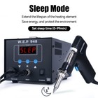 WEP 948 90W Suction Tin Gun Desoldering Station Vacuum Soldering Iron Station