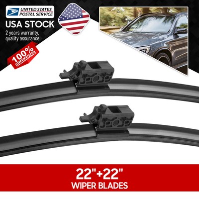 Easy Installation Top Lock 22''+22'' Premium Bracketless Windshield Wiper Blade