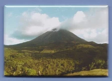 COSTA RICA *2X3 FRIDGE MAGNET* CENTRAL AMERICA PURA VIDA BEACH VOLCANO SLOTH 