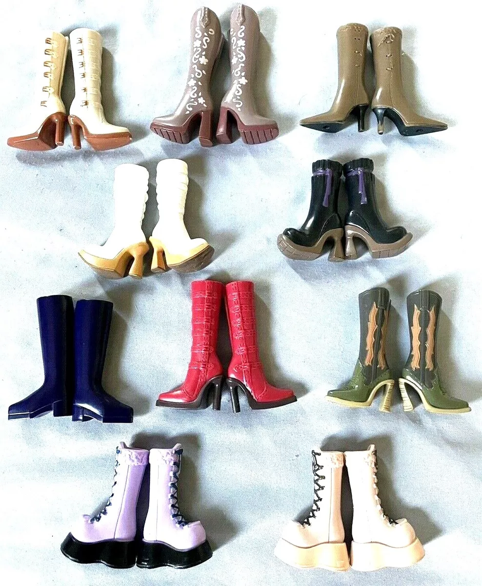 MATTEL My Scene FASHION Doll Platform Tall Boots RANDOM PICK