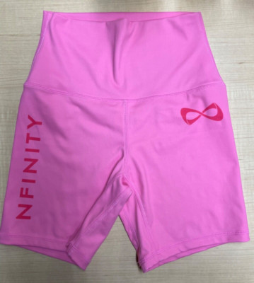 NEW Nfinity Spandex Shorts Pink Size XS Cheerleading Dance Gymnastics
