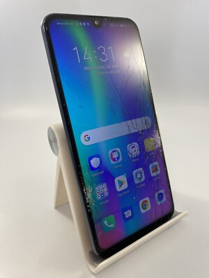 Huawei Honor 10 Lite schwarz entsperrt 32GB 6,21'' 13MP Android Smartphone gesprungen