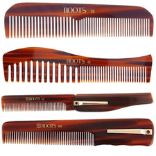 4-Set Stylish Comb Set- Hair Styling Grooming For Men, Women Fine Tooth