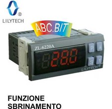 Termostato Termoregolatore digitale   220 V.  con  Funzione sbrinamento