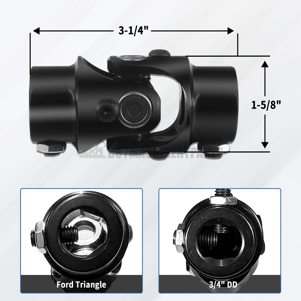 Help With Steering Shaft Setup In Hotrod. 3/4 DD U Joint. : R
