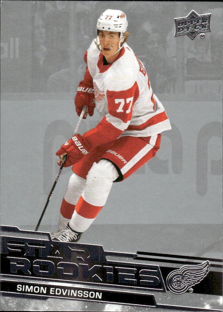 2023-24 Upper Deck NHL Star Rookies Box Set Simon Edvinsson #15
