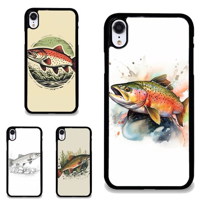 Impact Case For iPhone XS 11 12 13 14 15 16 Pro Max rare fish brook trout