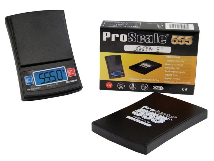 PROSCALE 555 Balance de poche pèse 555g précision au dixième de gramme (0,1g)