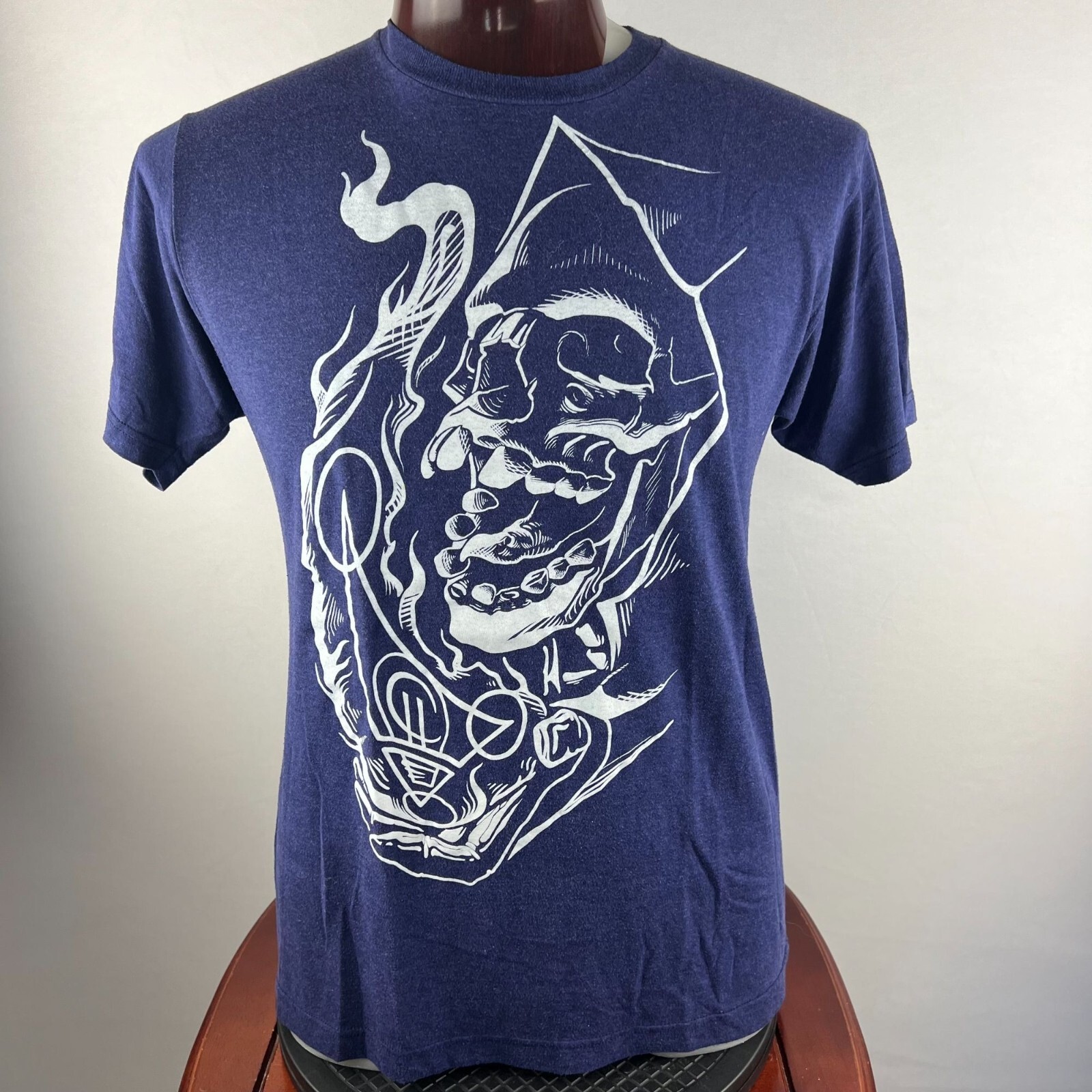 T-shirt Fantôme Papa Émérite Logo LRG – Motif 666 Pentagramme, Noir, Taille L, Neuf Sans étiquettes