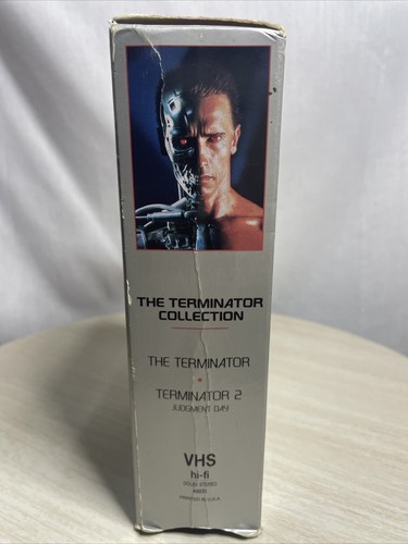 Terminator & Terminator 2 Judgment Day VHS 1991 Collection Used - Picture 4 of 5