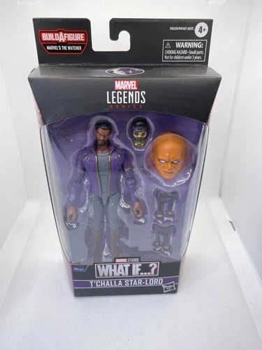 Figura Marvel Legends Hasbro What If The Watcher BAF T'Challa STAR-LORD 6"