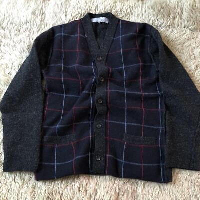 Comme des Garçons Homme Tanaka OM Cardigan Size S Brown Wool Comme des Garçons Homme Tanaka OM Cardigan Size S Brown Wool