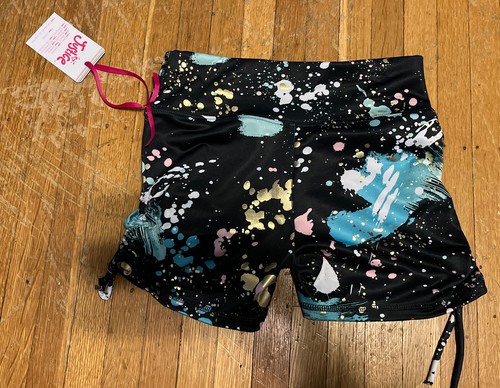 Justice Girls Cinched Side Bike Shorts Size:12/14 NEW/NWT - Picture 3 of 3