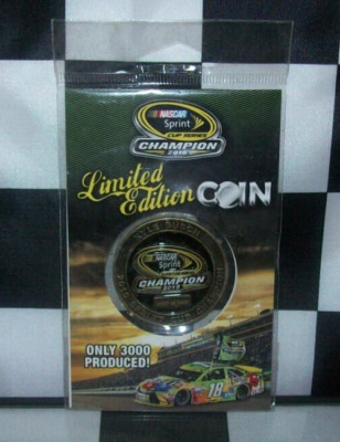 KYLE BUSCH #18 2015 NASCAR SPRINT CUP CHAMPION COLLECTORS COIN 3,000 MADE