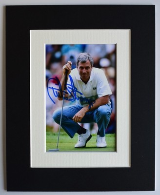 Curtis Strange signed Autogramm 10x8 Foto Display Golf Open Ryder Cup COA AFTAL