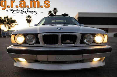 BMW E34 Front Bumper Lip   AC Shnitzer Style v8