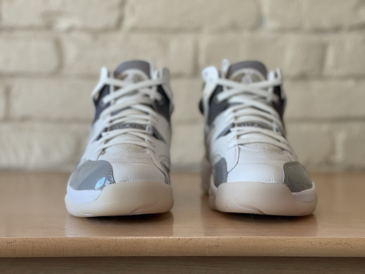 Nike Jordan Jumpman Two Trey Shoes Summit White Gray DR9631-002