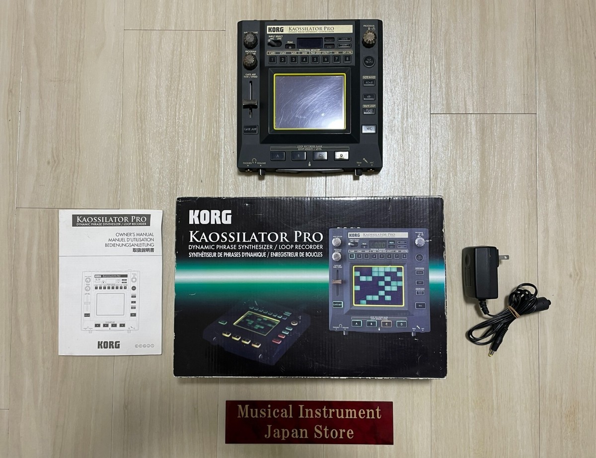 1230* KORG KAOSSILATOR コルグ カオシレーター KORG KAOSSILATOR PRO+ -New Sounds Performance- - YouTube
