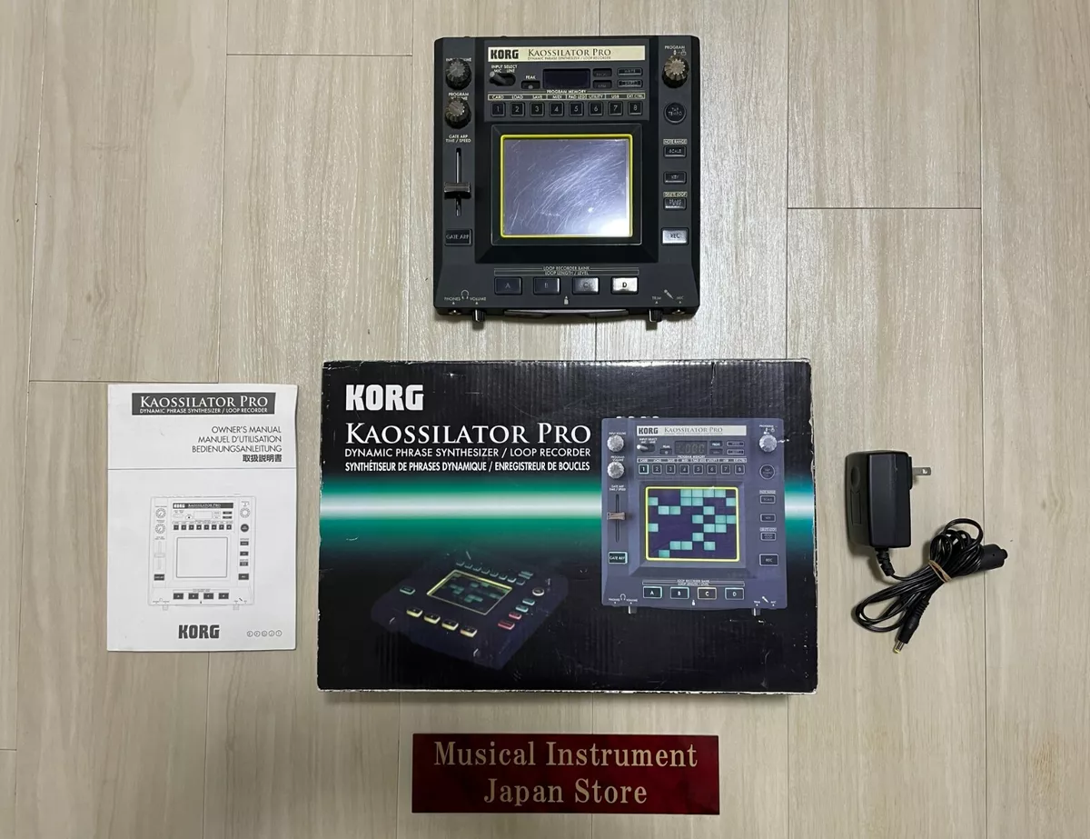 Korg Kaossilator Pro KO-1 Pro Synthesizer Loop Recorder with Original Box